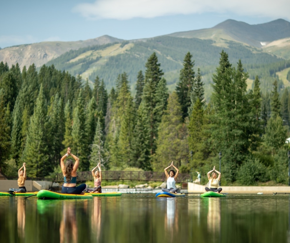summer paddle board breck