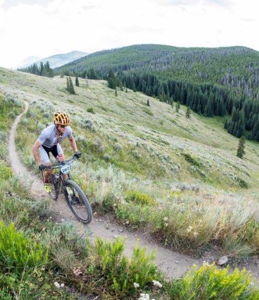 mountain biking breck