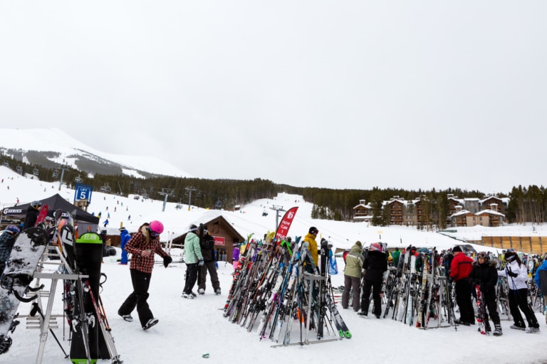 Breckenridge in February