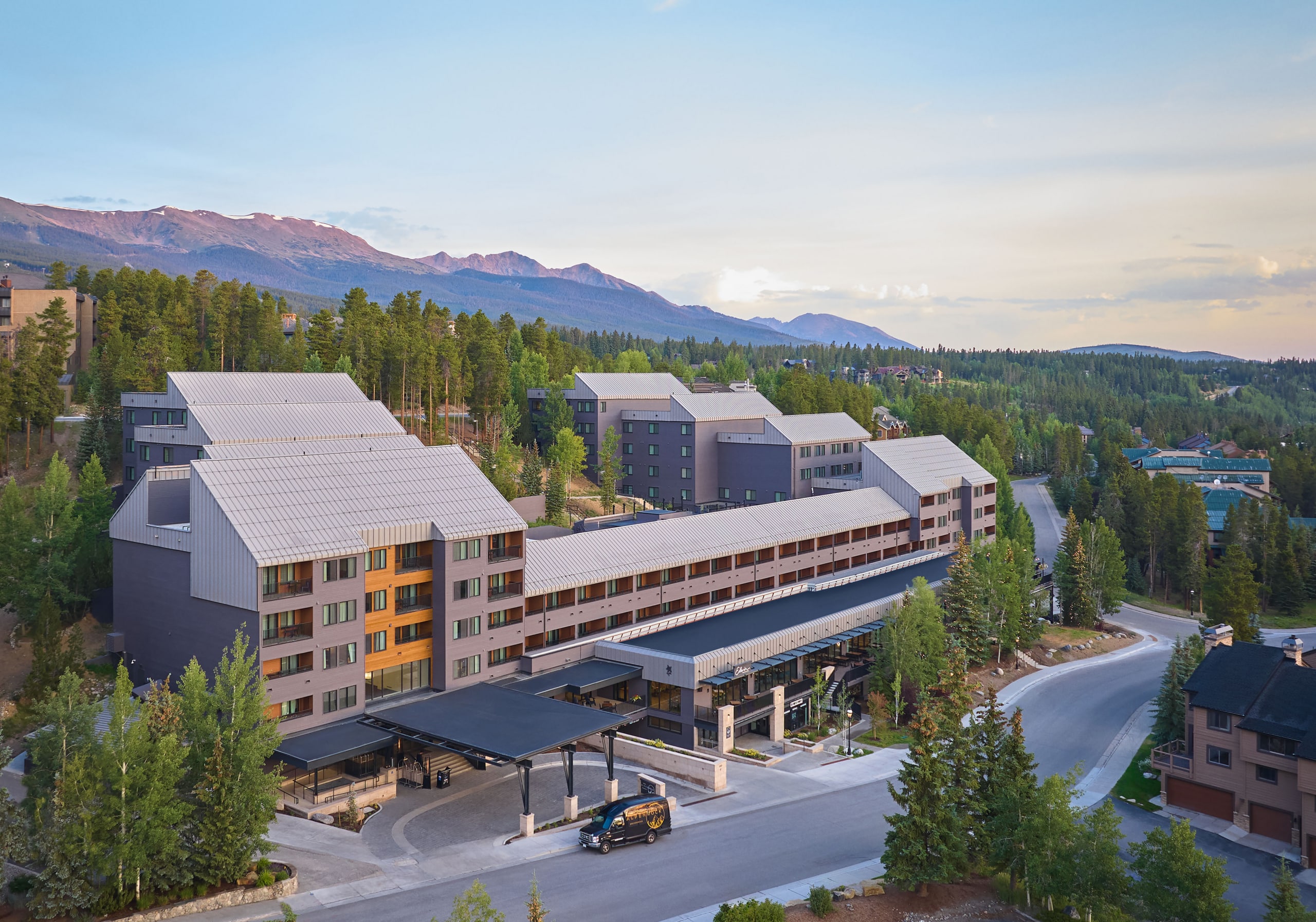 Hotel Alpenrock Summer Sunset