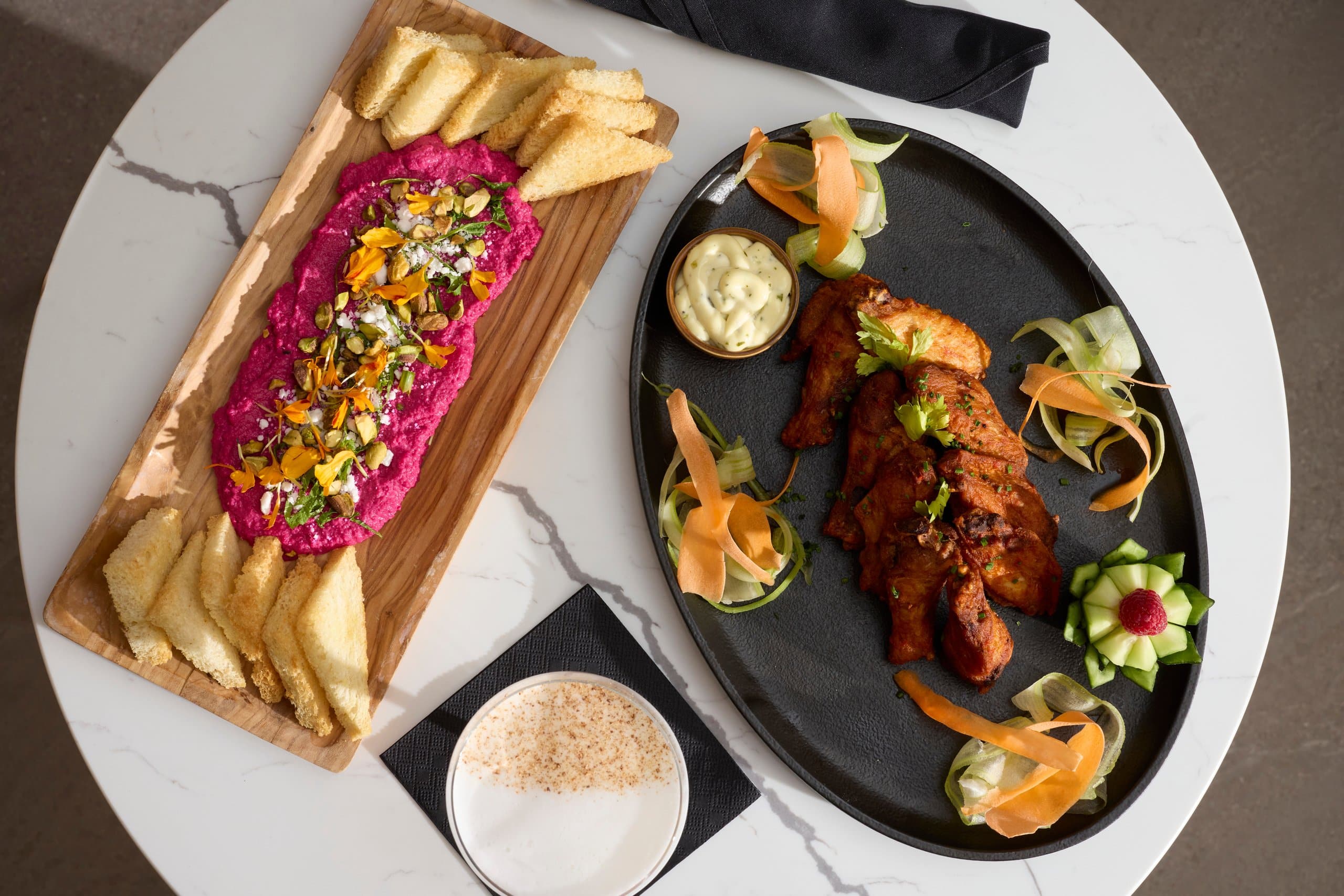 Carter Lobby Bar dish at Hotel Alpenrock